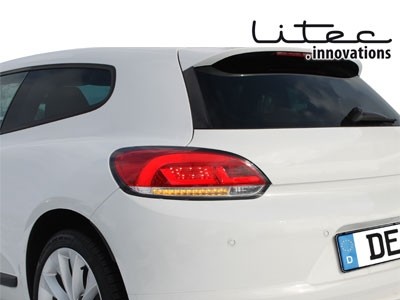 Taillights Cardna VW Scirocco 08- LED red/clear