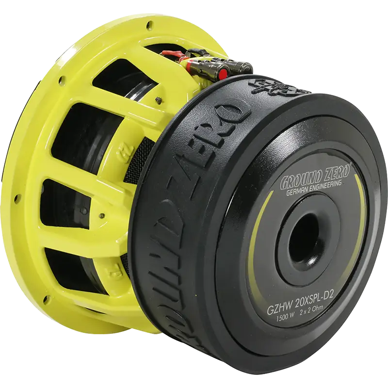 Ground zero GZHW 20XSPL-D2 8″ Subwoofer 1500W