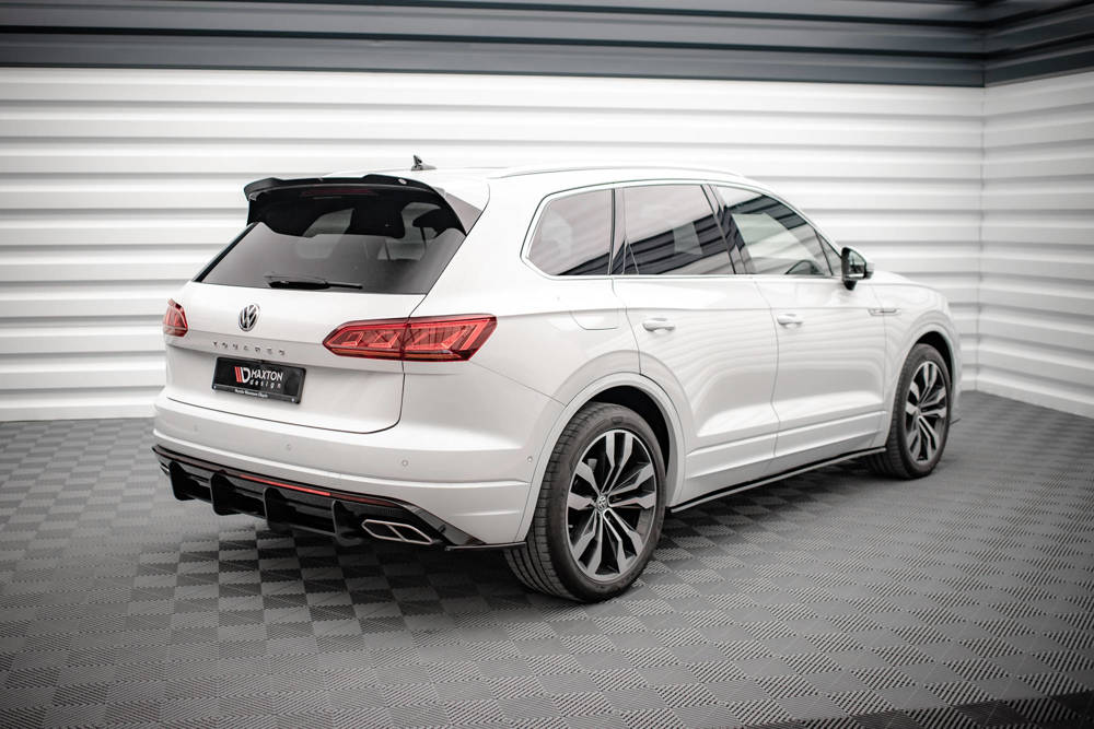 Zijdiffusers Volkswagen Touareg MK3 R-Line Maxton Glans Zwart