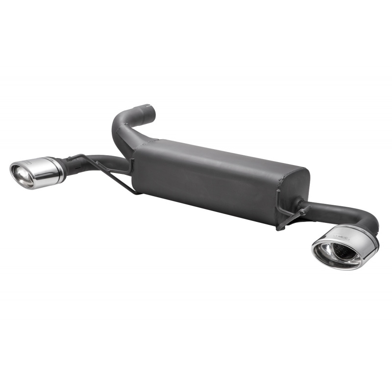 Dubbele Sportuitlaat  Opel Astra J HB 5-deurs 1.6 T 132kW 2010- 120x80mm