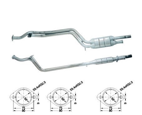 Mercedes 300TE 2960 cc 132 Kw / 180 cv T124 Magnaflow CAT Bouwja