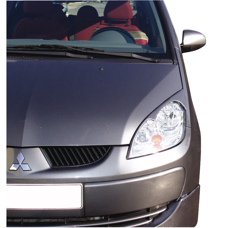 Koplampspoilers Mitsubishi Colt CZ3 3drs 6/04-