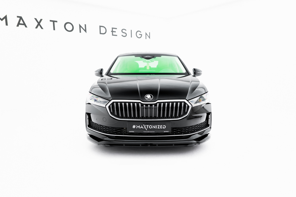Voorspoiler V.1 Skoda Superb Mk4