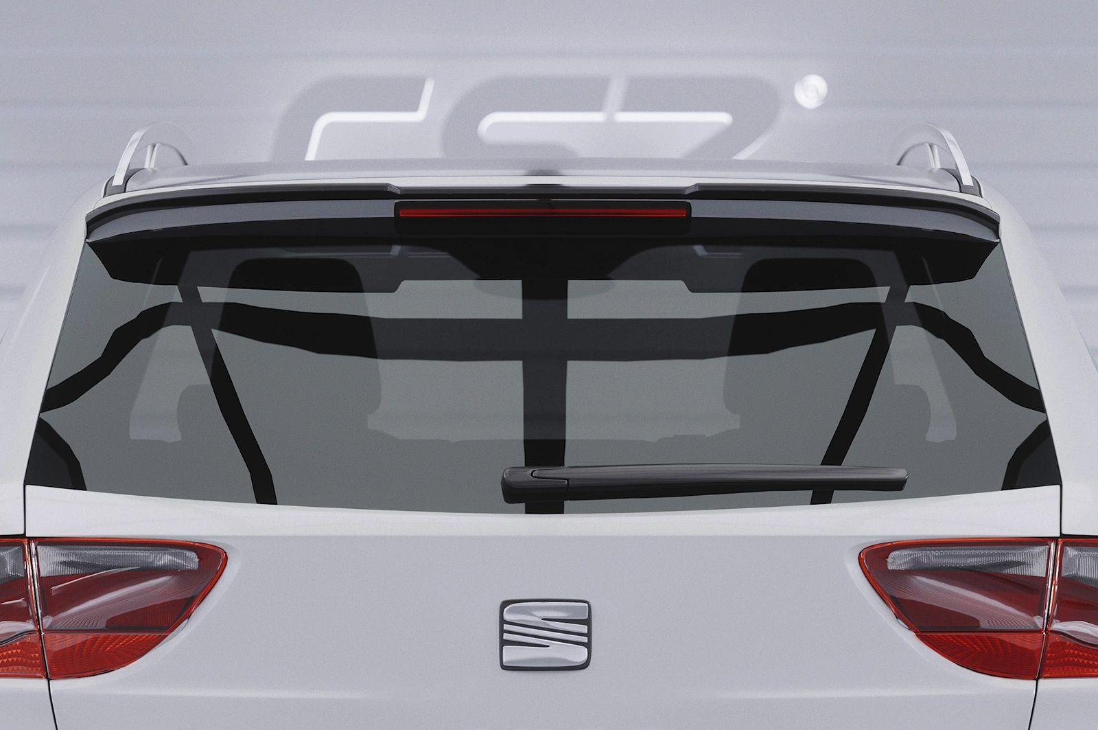 Achterspoiler Seat Exeo 3R ST Glans Zwart – CSR Automotive – 2009–2011