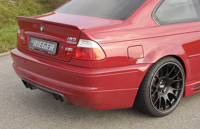 Achterklepspoiler BMW E46 coupe Rieger