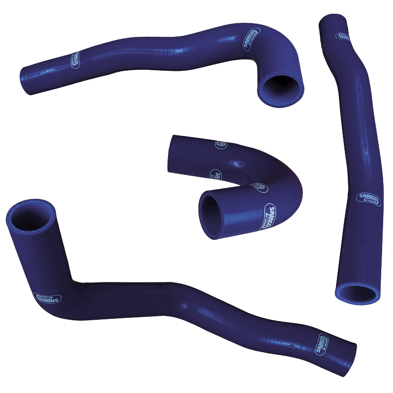 Samco Slangen Kit  Mitsubishi Lancer Evo 10 CZ4A 4B11 2007- - 4-delig - Koeling - Blauw