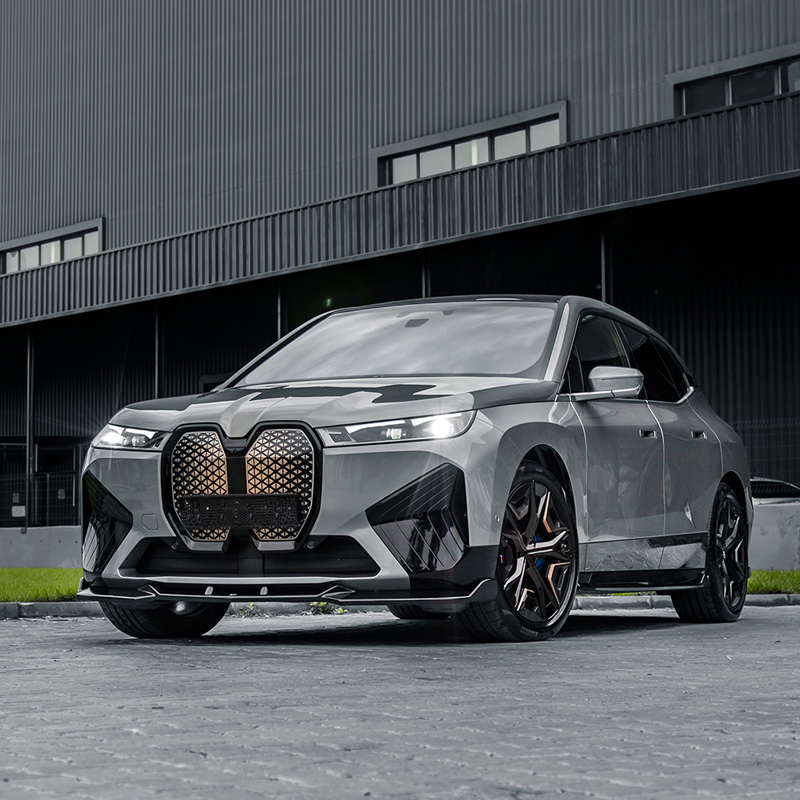 Oneway Complete bodykit  BMW iX M-Pack i20 2021- - Glanzend zwart