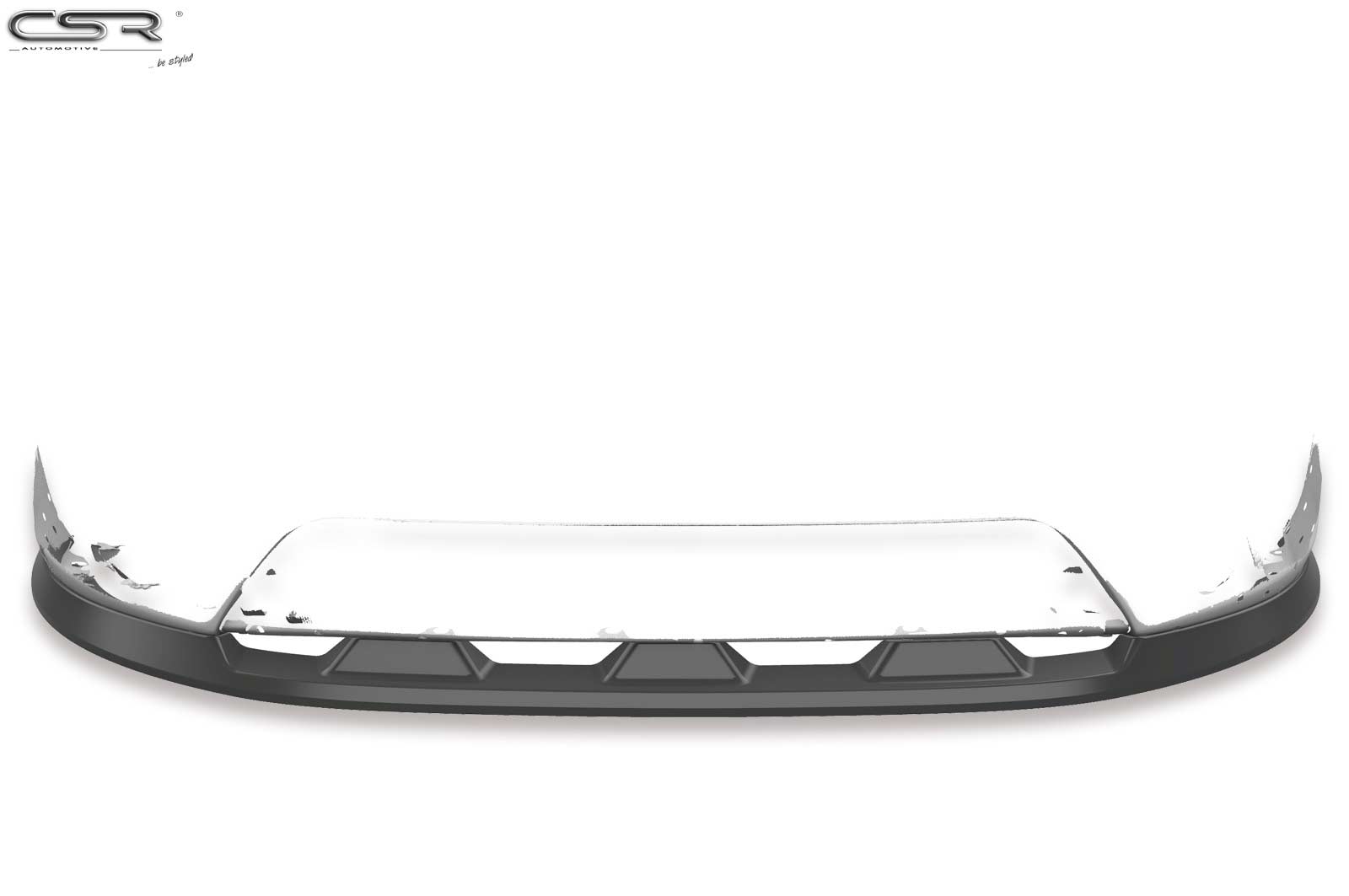 Voorspoiler Toyota Avensis (T27) glans zwart – 2015–2018
