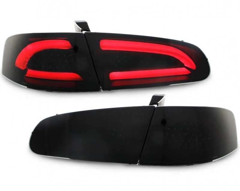 Taillights Seat Ibiza 6L 02-08 Tube black/smoke