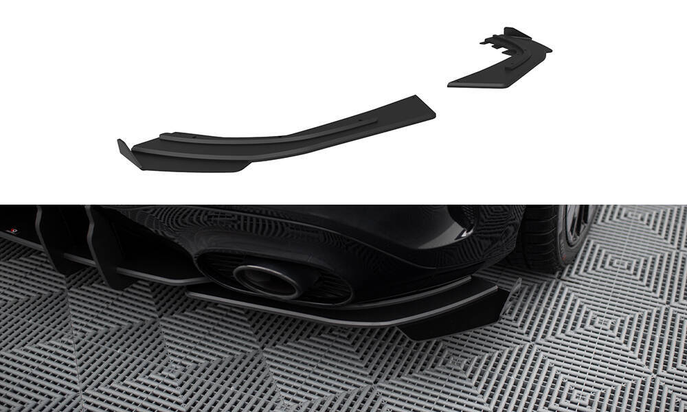Zijdiffuser met Canards Mercedes A35 AMG Maxton Street Pro