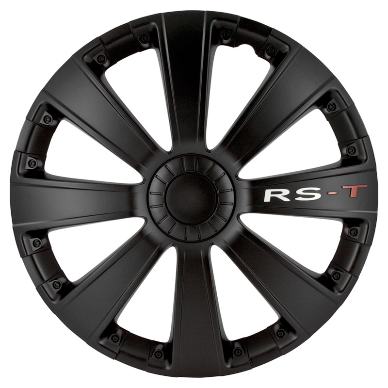 Wieldop Set RS-T Zwart 16''