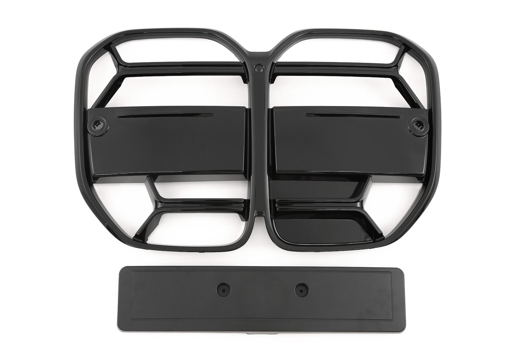 Grill BMW 4 Serie G22 G23 Matt Zwart