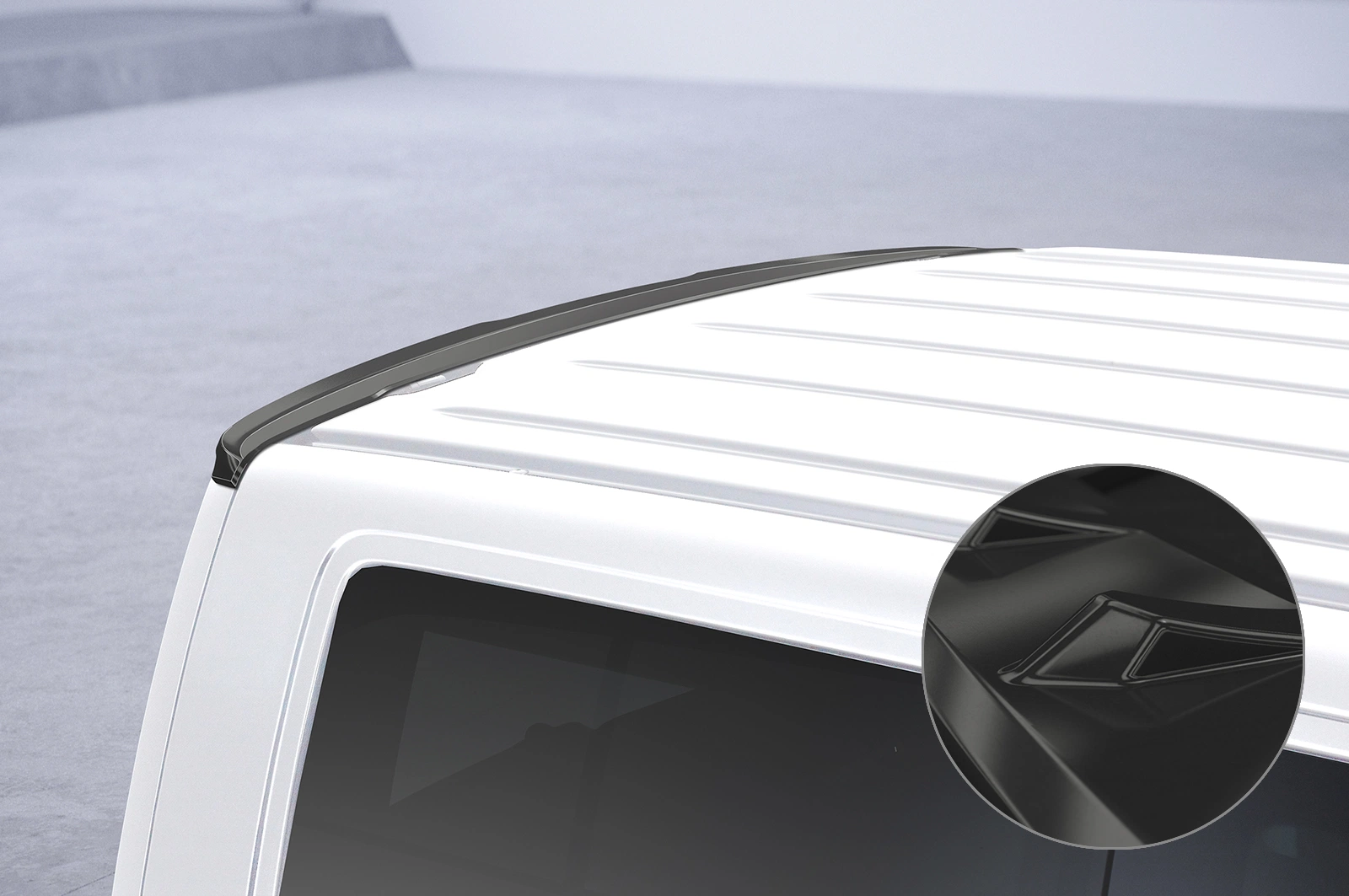 Achterspoiler VW T6 / T6.1 glans zwart 2015–