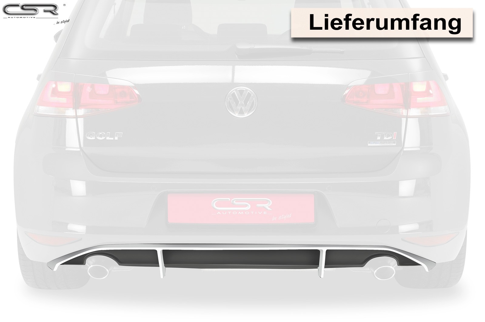 Achteraanzet VW Golf VII 08/2012- CSR