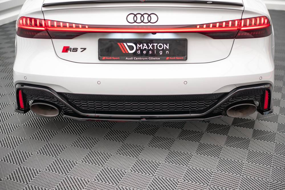 Diffuser Audi RS6 / RS7 C8 Maxton Glanzend Zwart