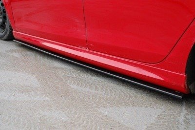 Zijskirts VW Golf 6 GTI 35TH / R20 Glans Zwart