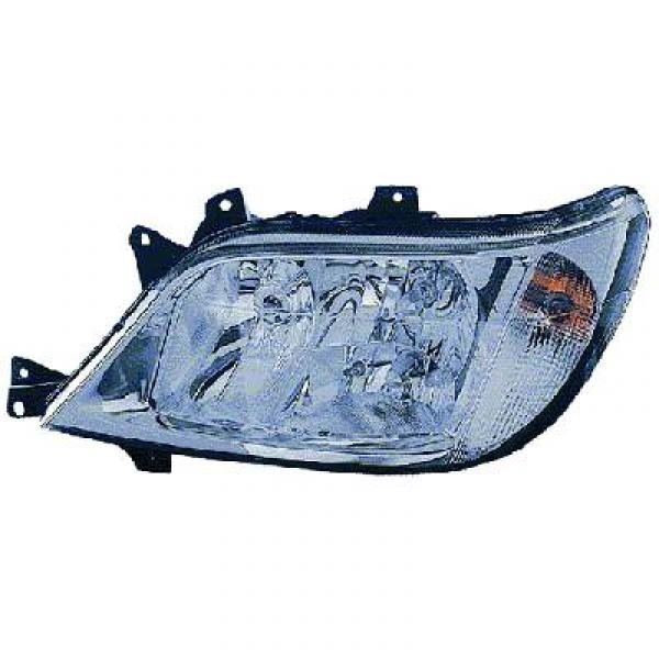 Koplamp links SPRINTER 02-06 HELLA H7+H7+H3