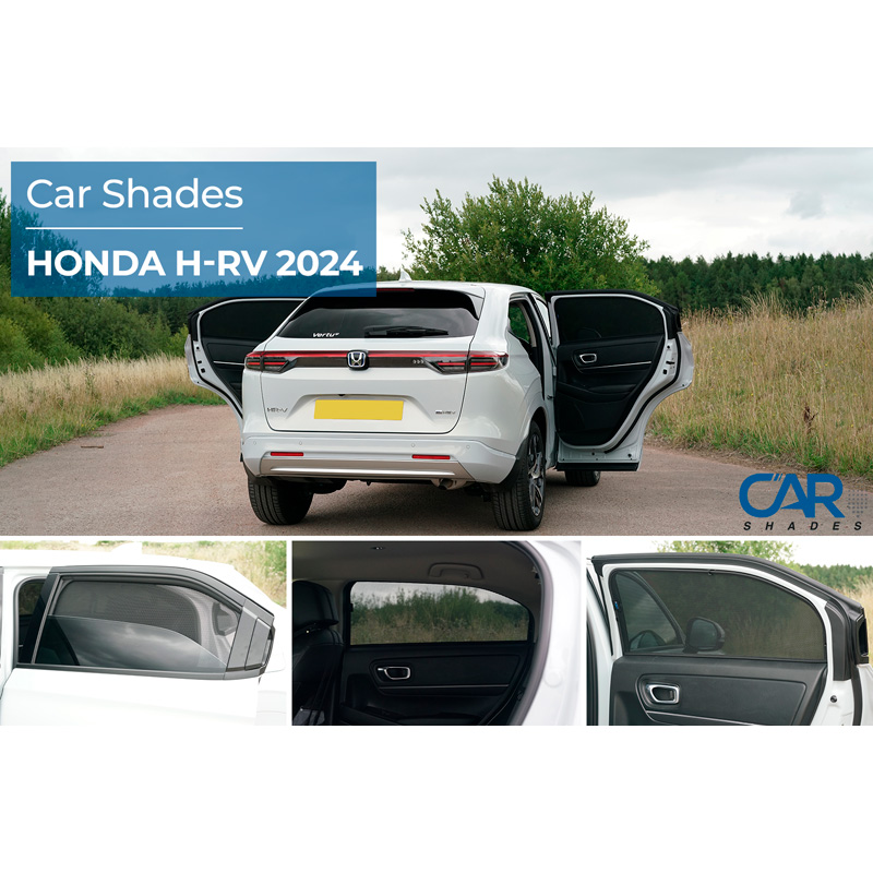 Set Car Shades (achterportieren)  Honda HR-V (RV) 2021- (2-delig)