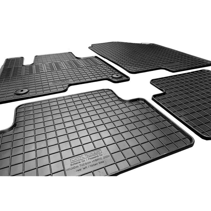 Rubber matten  Hyundai Tucson (NX4E) Full Hybrid 2020- (4-delig + montagesysteem)