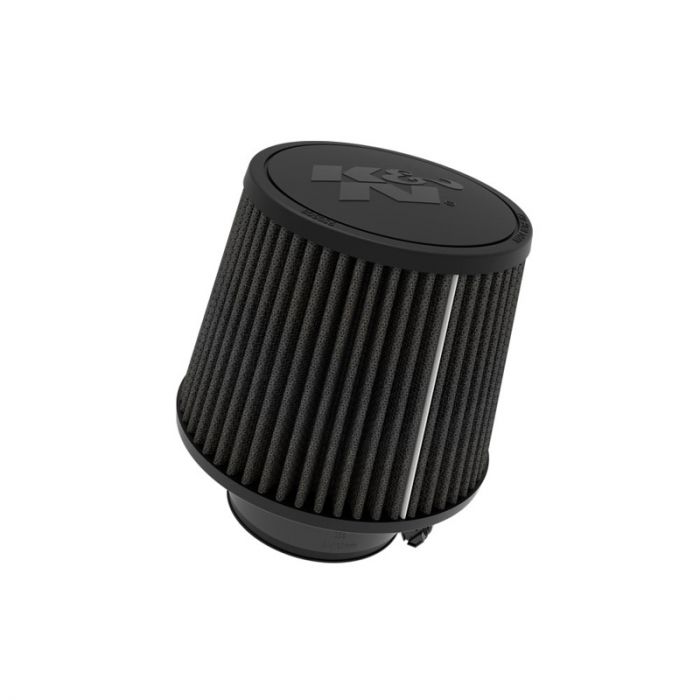 K&N Universeel Dryflow Zwart Luchtfilter Conisch 76mm aansluiting, 152mm onder, 127mm top, 127mm hoogte (RU-3126HBK)