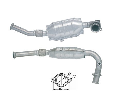 Renault CLIO 1.6i 8V 1598 cc 66 Kw / 90 cv K7M Magnaflow CAT Bou