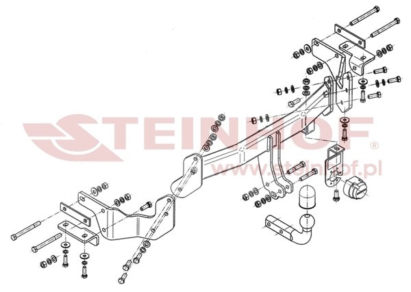 Trekhaak Hyundai Santa Fe III (DM) 09/2012-....