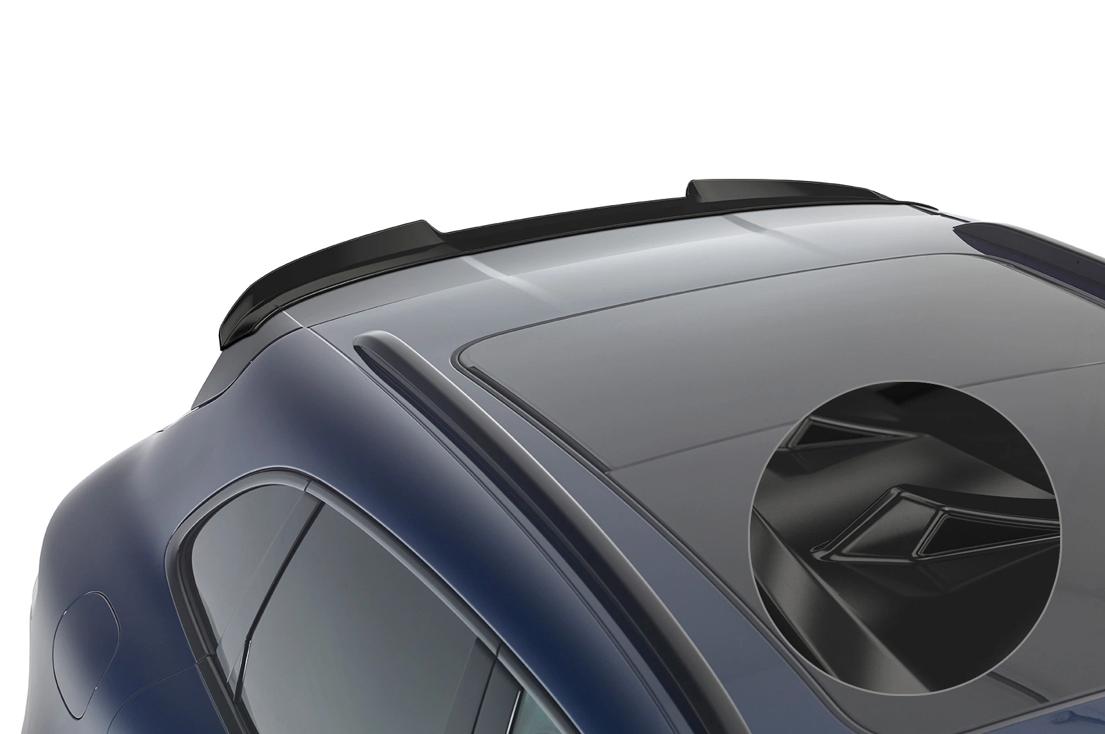 Achterspoiler Porsche Macan Glans Zwart van CSR Automotive (2021-)