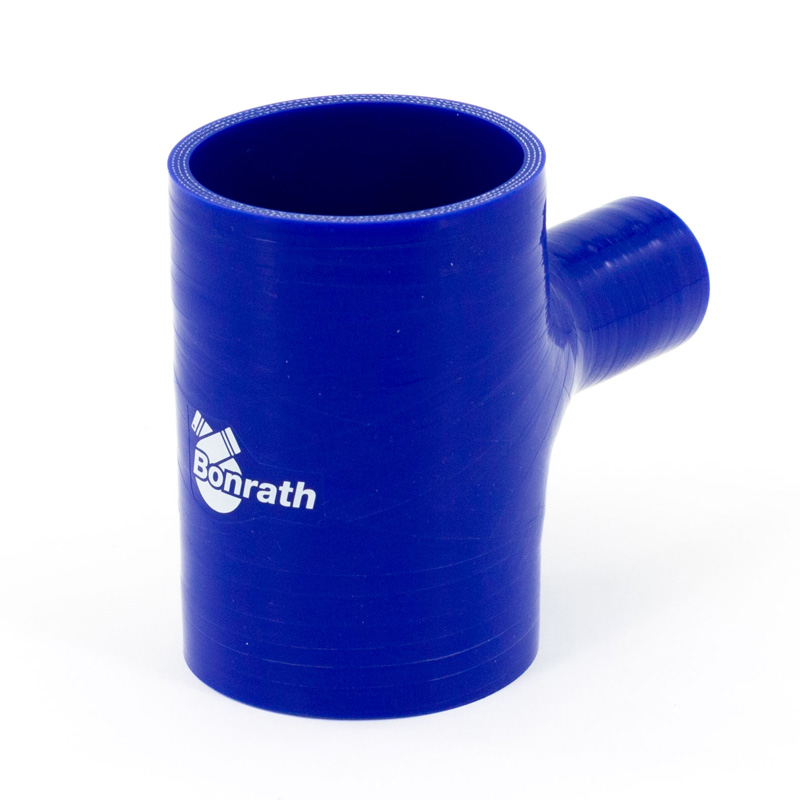 Bonrath Siliconen slang T-Piece 25mm - Lengte:100mm - Ø38mm