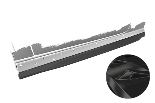Sideskirts Audi A3 8V S-Line