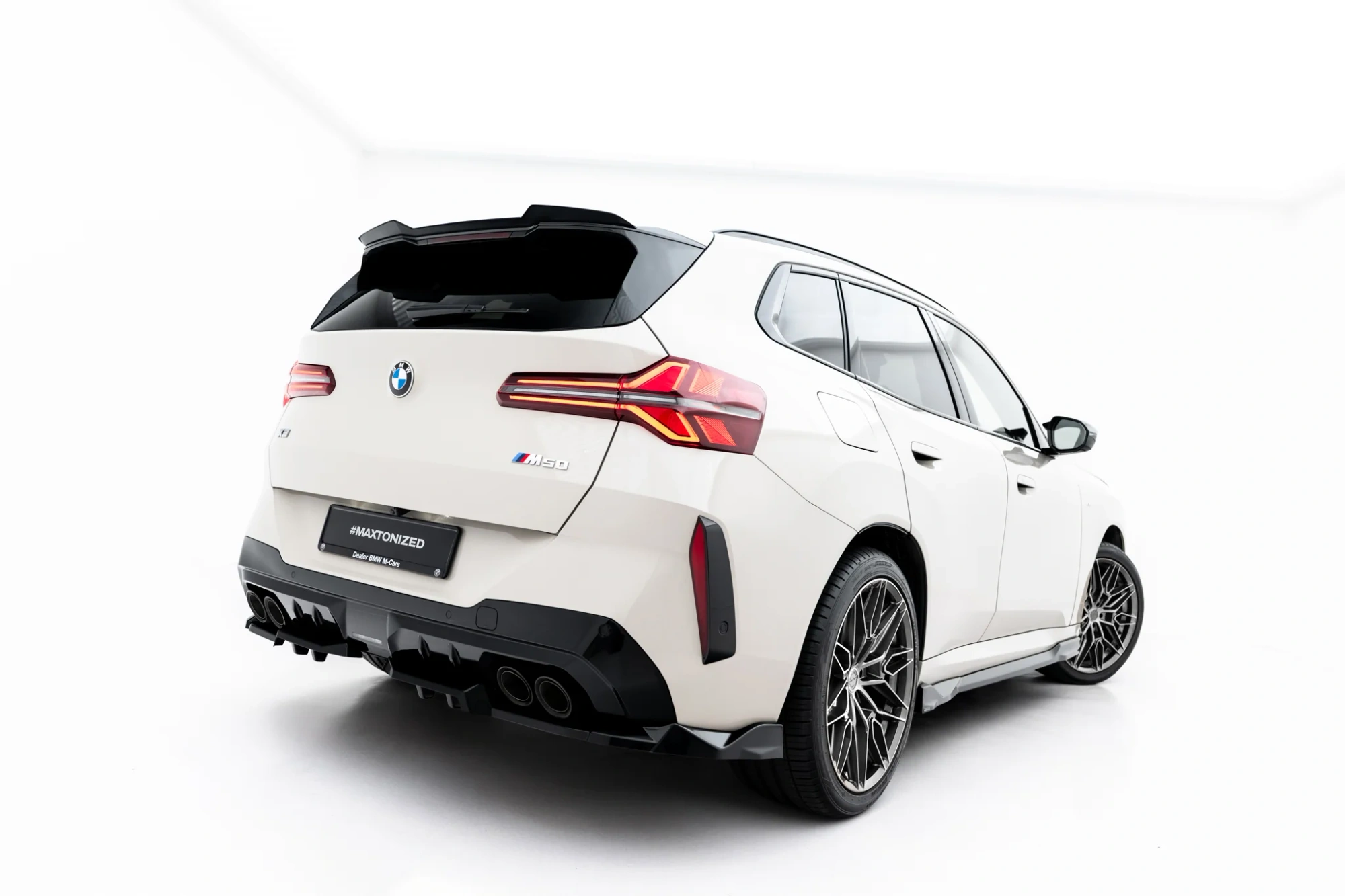 Diffusor BMW X3 M50 G45 Glans Zwart Maxton
