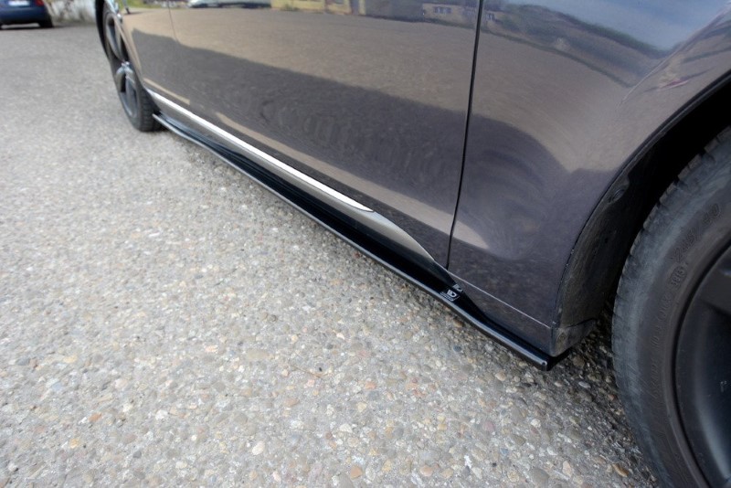 Zijskirts Diffusers Lexus GS MK.3 Glanzend Zwart
