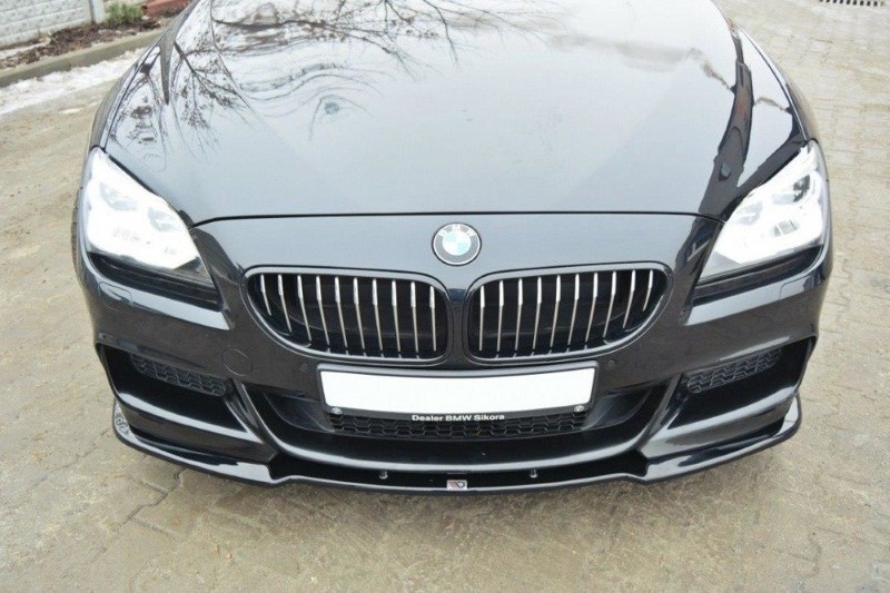 Voorspoiler BMW 6 Gran Coupé MPACK Glanzend Zwart
