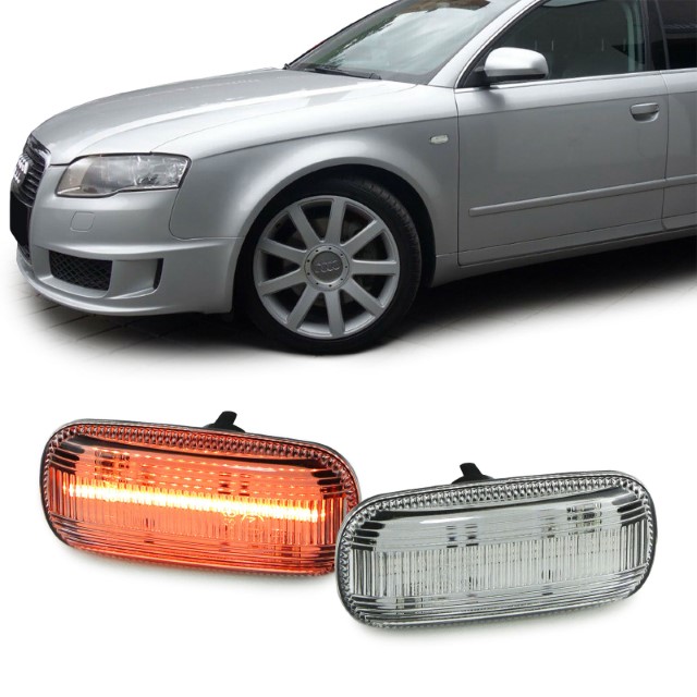 Indicadores Audi A3 01, A4 99, A6 98 black-cromo