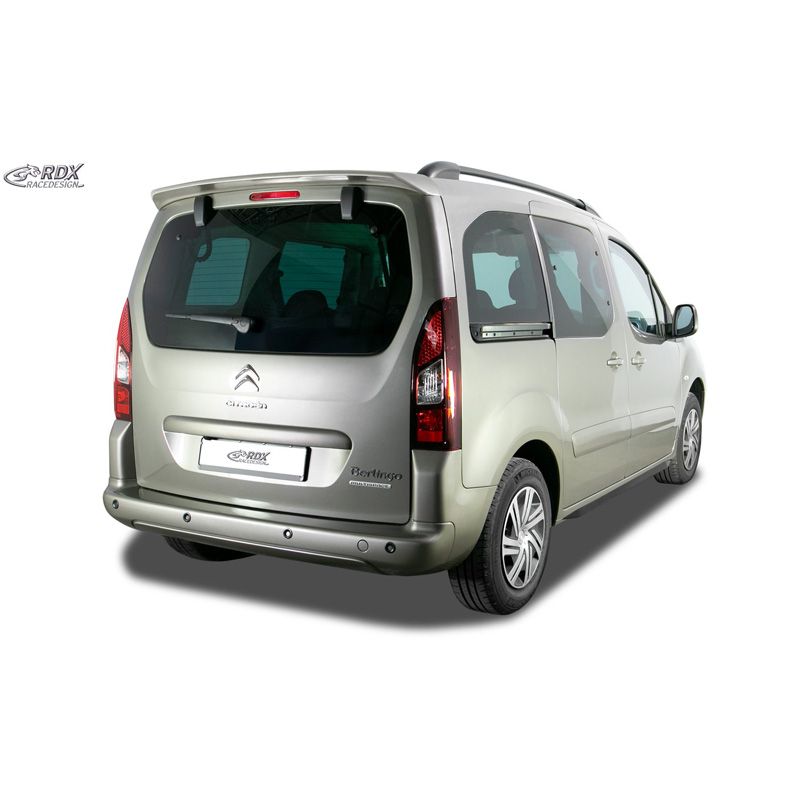 Dakspoiler  Citroën Berlingo / Peugeot Partner & Rifter / Opel Combo / Toyota ProAce City & ProAce City Verso 2008- (met achterklep) (PU)
