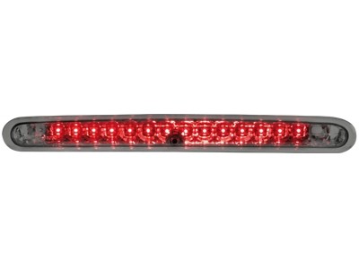 3e luz de freno Peugeot 206 LED con 14 leds negro-cromo