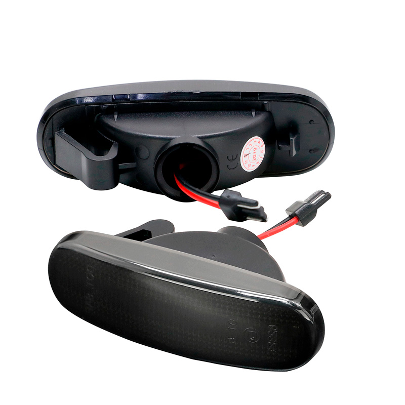 Set LED Zijknipperlichten  Abarth/Fiat diverse modellen - Rookgrijs- incl. Dynamic Running Light