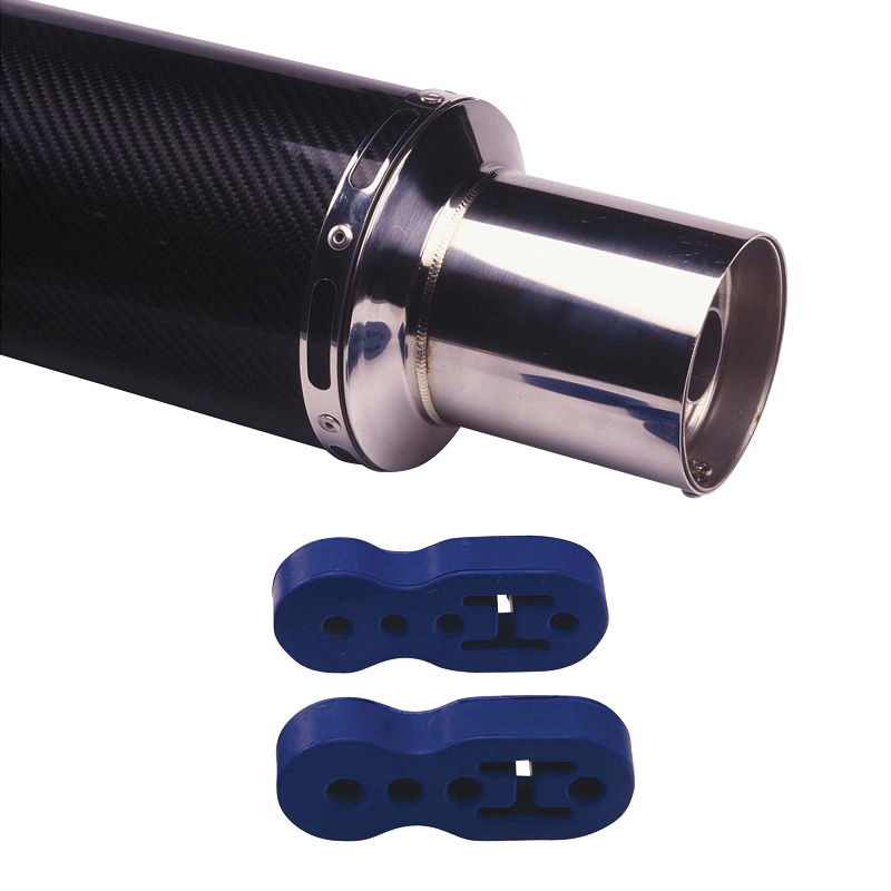 Universele uitlaatrubber - blauw - 4x12mm - per stuk