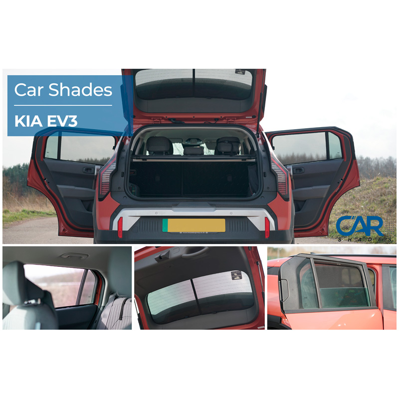 Set Car Shades  Kia EV3 2024- (4-delig)