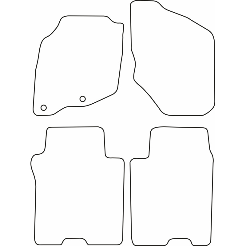 Automatten Honda Jazz 02-