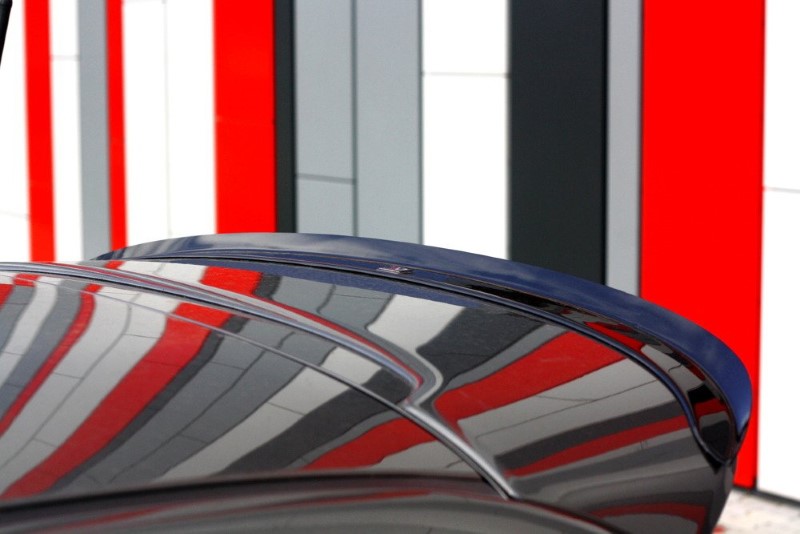Spoiler Extentie Fiat 500 Abarth Facelift MK1 Glanzend Zwart Maxton