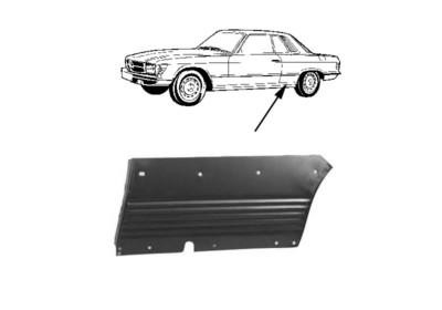 aansluitplaat, SLC, links Mercedes W107, 1971-1989