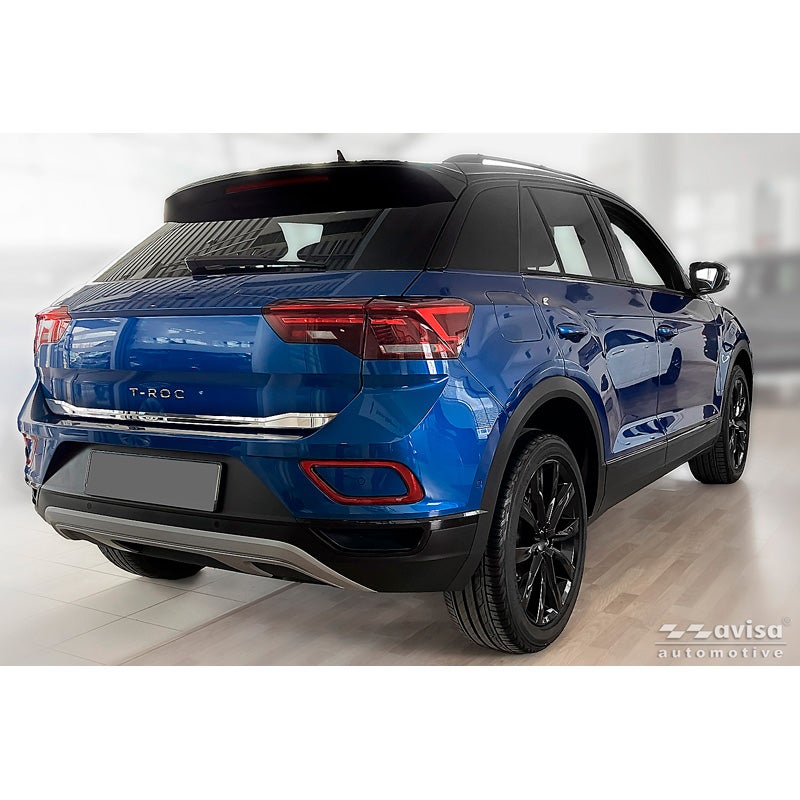 Avisa Chroom RVS Kofferbak Sierlijst  Volkswagen T-Roc 2017-2022 & Facelift 2022-2025 (incl. Cabrio)