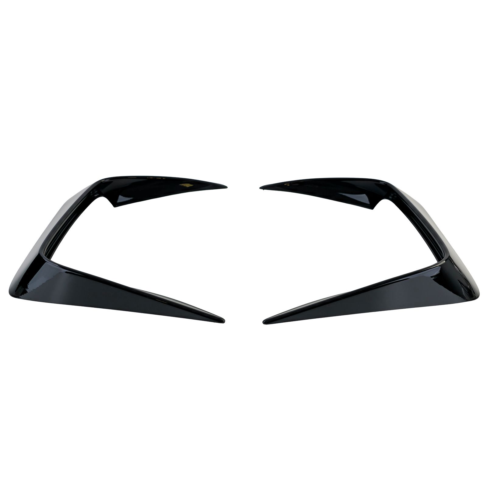 Voorbumper covers Ford Tourneo Transit Custom 2023- Glanzend zwart