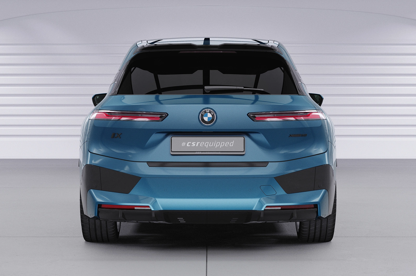 CSR Achterspoiler BMW iX Glans Zwart (vanaf 2021)