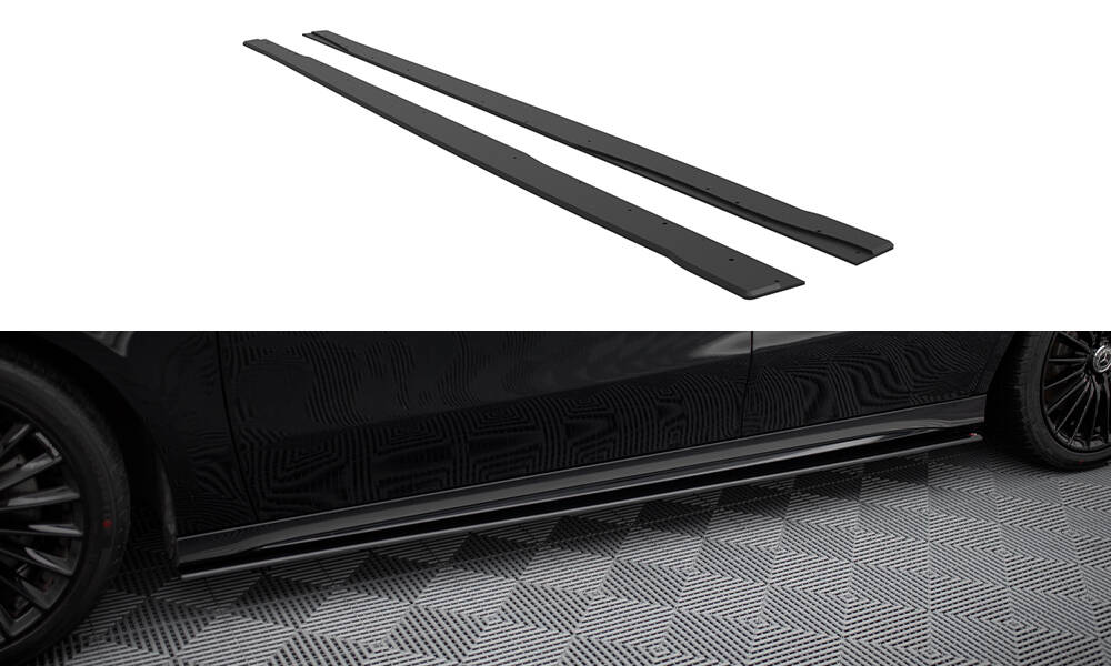 Zijskirts Mercedes A Klasse AMG Pakket / A35 AMG Maxton Street Pro