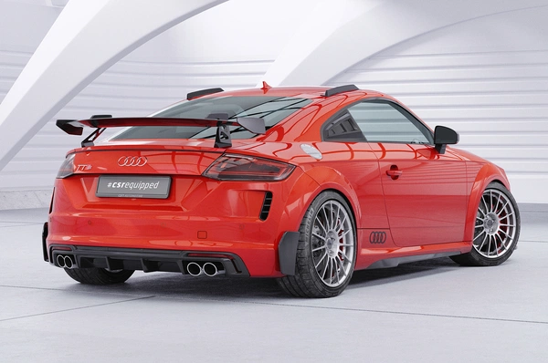 Dakvinnen Audi TT / TTS / TT RS FV 8S Coupé – CSR Automotive Racing Vinnen glanzend zwart