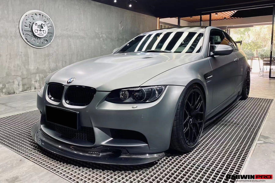 BMW M3 E90/E92/E93 GT4 Style Carbon Fiber Lip 2008-2012