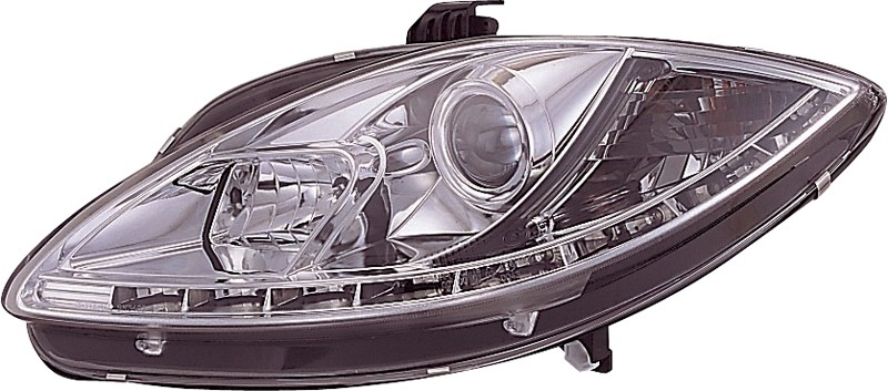 Faros Seat Leon/Altea/Toledo 05- cromo con echte led dagrij