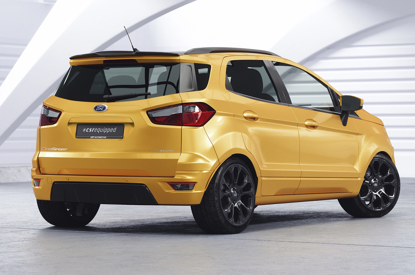 Achterspoiler Ford EcoSport MK2 Glans Zwart – CSR Design (2012-)