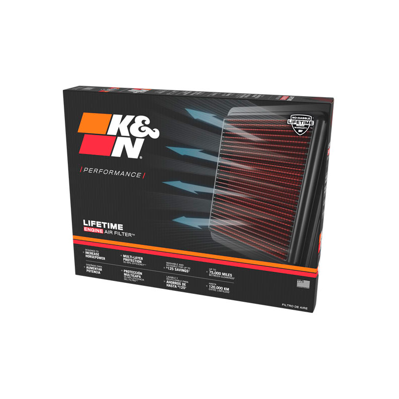 K&N vervangingsfilter  BMW 520i/520d/523d/530i/530e/540d/550e (G60/G61) 2023- & BMW 735i/740i/740d/750e/760e (G70) 2022- (33-3188)